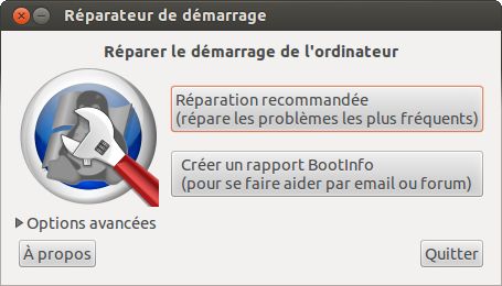 Boot repair